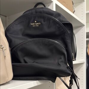 Kate Spade Black Backpack